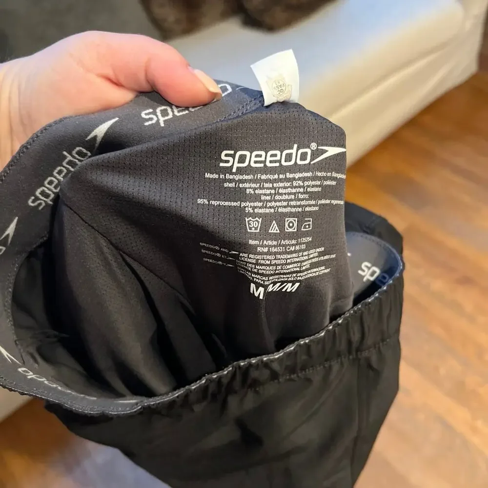 speedo‎ black shorts men’s medium